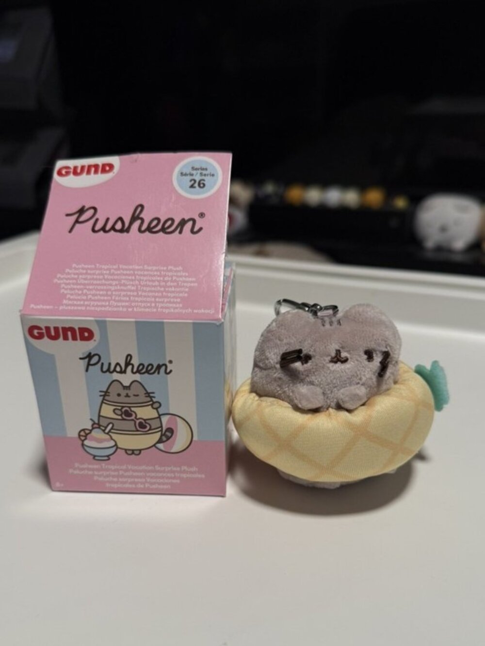 Pusheen Pineapple Float Blind Box Tropical Vacation Series 26
